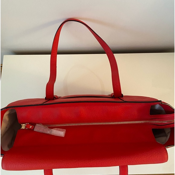 Kate Spade ABIGAIL SATCHEL PXRU7738 Women's Leather Tote Bag Red - Picture 13 of 15